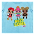 thumbnail image 2 of Playera Para Niña MGA Entertainment L.O.L Cuello Redondo Manga Corta Talla 10 Azul Cielo, 2 of 2