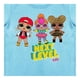 thumbnail image 2 of Playera Para Niña MGA Entertainment L.O.L Cuello Redondo Manga Corta Talla 8 Azul Cielo, 2 of 2