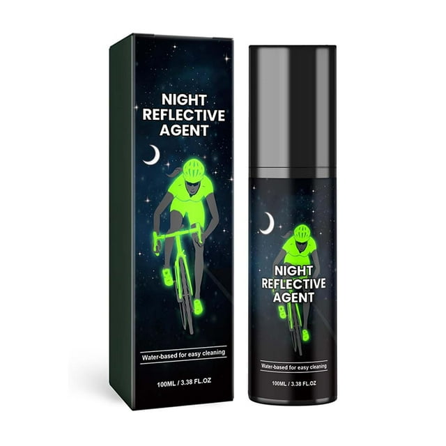 Home Improvement Night Reflective Spray Paint Outdoor Reflective Marking Night Riding Bike Reflective Equipment 100ml Home Essentials