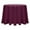 Burgundy, variant on Ultimate Textile (3 Pack) Poly-cotton Twill 102-Inch Round Tablecloth - for Restaurant and Catering, Hotel or Home Dining use, Ivory Cream