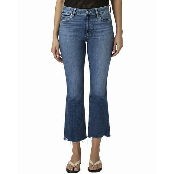 PAIGE womens Colette Novelist W/ Vesper Hem High Rise Crop Flare Jean, 26