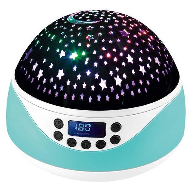 Music Starry Sky Projector Lamp Remote Control Timing Starry Sky Lamp Creative Romantic Rotating Projector Lamp