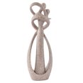 thumbnail image 4 of kusrkot Ancient Abstract Carving Lover Goddess Deity Sandstone Statue Figurine Decor, 4 of 9