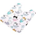 thumbnail image 5 of Dreamtimes Cat Fish Mermaid Bathroom Rug Set 2PCS Ultra Soft Bath Rugs, Non Slip Absorbent Shaggy Bath Mat Set with U-Shaped Toilet Mat (16" x 24" & 20" x 24"), 5 of 6