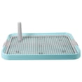 thumbnail image 1 of Pet Dog Toilet Sky-Blue Plastic for Small and Medium Dogs Indoor Use 1Set, 1 of 8