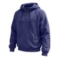 thumbnail image 4 of Eygvbb Men's Quarter Zip Hoodie Long Sleeve Pullover Sweatshirt With Zipper Pockets Drawstring Hood Loose Fit Versatile Trendy Casual Top, 4 of 7