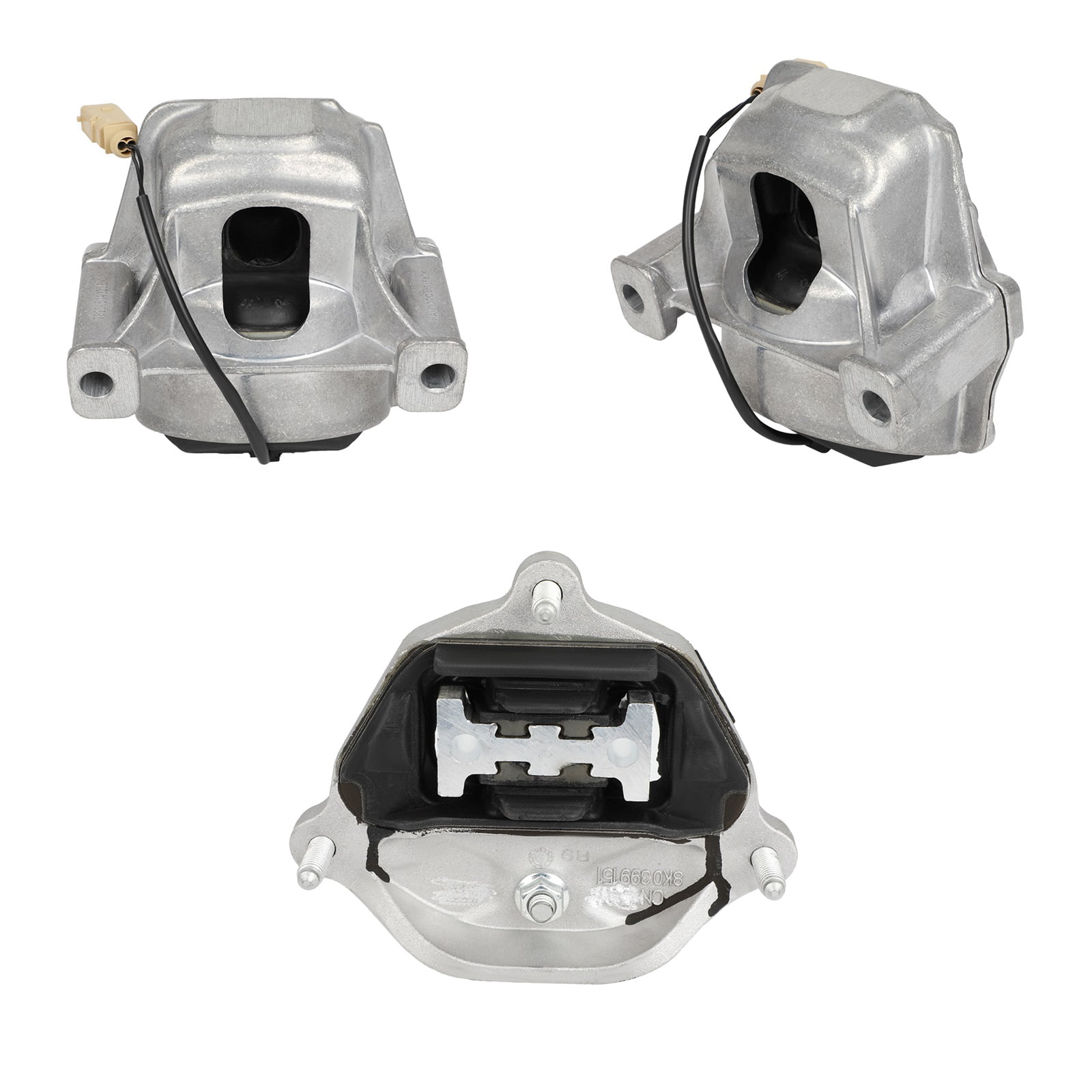ECCPP Engine Motor Mount and Transmission Mount Set Fit For Audi A4 2009-2012, A4 Quattro 2009-2016, A5 2010-2012, A5 Quattro 2008-2009/2013-2017, 2.0L 3.2L A6991HY A6991HY A4920