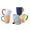 Assorted Colors-16 OZ,Set of 6, variant on Ceramic Coffee Mugs Set Of 4 16 Oz Large Cups With Handle For Cappuccino Tea Mocha Cocoa Dishwasherwave Safeorted Colors