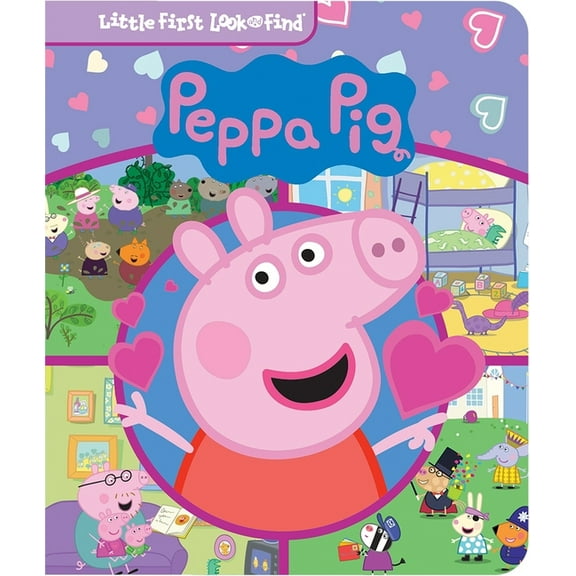 Peppa Pig: Little First Look and Find, (Board Book)