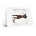 thumbnail image 2 of DistinctInk Greeting Card / Note Card - Manchester Terrier Graduation - PACK of 1, 2 of 7