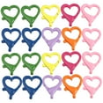 thumbnail image 4 of NIAIZEK Keychain Lobster Clasps Assorted Colors Heart Design Jewelry Making Alloy 20Pcs, 4 of 8