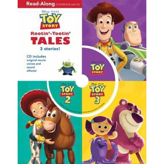 Pre-Owned Rootin’-Tootin’ Tales (Read-Along Storybook and CD (3-in-1)) (Hardcover) 142313351X 9781423133513