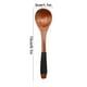 thumbnail image 3 of Cuchara Sopera Pequeña de Madera | Madera Natural | Mango Largo Estilo Japonés | Cuenco Hondo para Servir y Remover | Construcción Duradera Sin Costuras | Utensilio de Cocina para Cocinar y Comer, 3 of 6