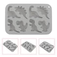 thumbnail image 3 of Dinosaur Silicone Molds Baking Mould Tray DIY Baking Tool for Chocolate Cake Dessert, 3 of 7