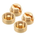 thumbnail image 1 of GAXIRE 2 Pcs Silencieux en Laiton Doré Ton Loup pour Divers Instruments, 1 of 8