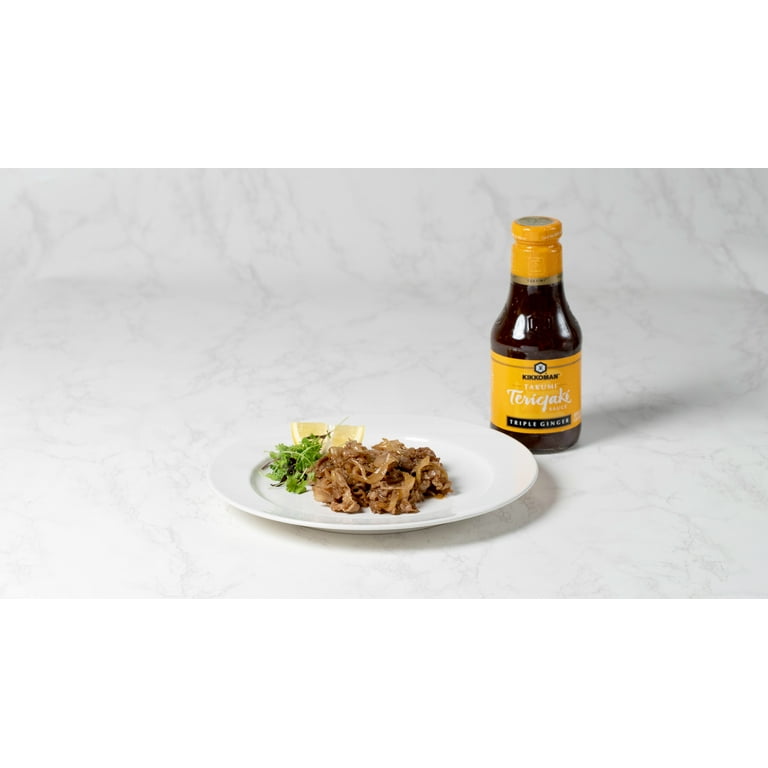 Kikkoman Takumi Triple Ginger Teriyaki Sauce, Sweet Asian Soy