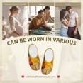 thumbnail image 7 of Picia The Chicken Family for Women's Lamb-hug Comfy Fleece House Slippers Memory Foam, Slip-on House Shoes Indoor Outdoor-42/43, 7 of 7