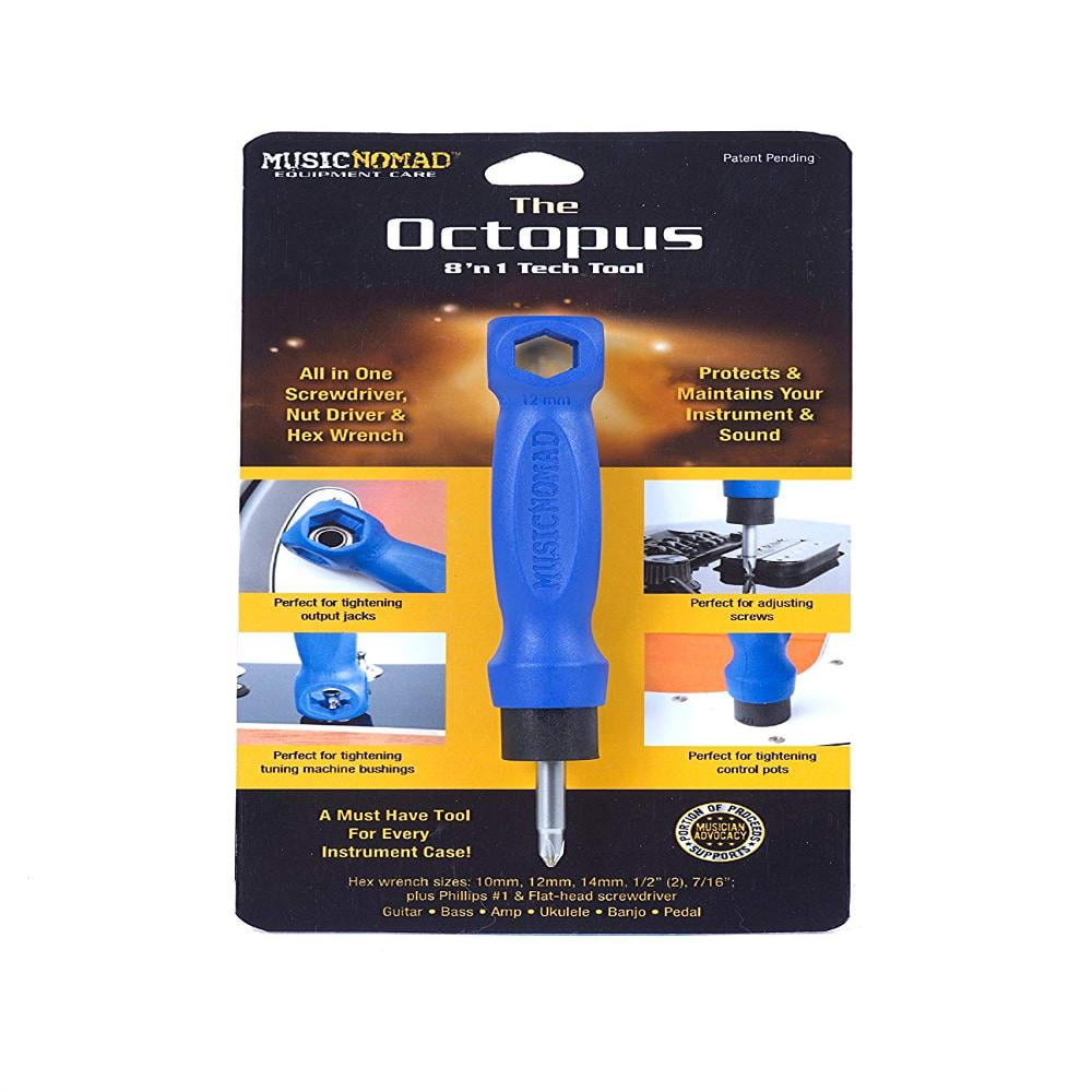 Music Nomad MN227 The Octopus 8 'n 1 Tech Tool 