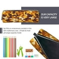 thumbnail image 5 of Haiem Desert Camouflage Print Leather Pencil Case Art Supplies Case Zipper Pencil Pouch Stationery Storage Pencil Bag, 5 of 7