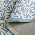 thumbnail image 5 of SAFAVIEH Martha Stewart Jardin Jared Floral Area Rug, Ivory/Blue, 6' x 6' Square, 5 of 10