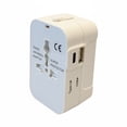 thumbnail image 1 of axGear Travel Adapter Worldwide Universal International AC Plug USB Type C Charging, 1 of 9