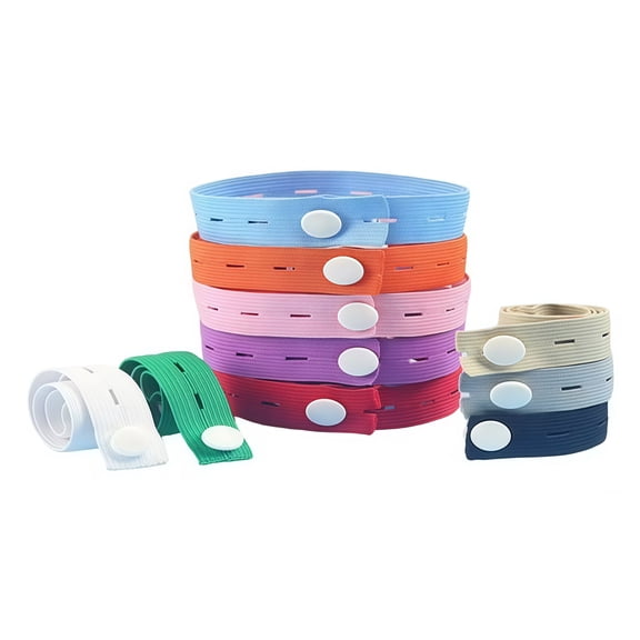 200PCS Random Color Clothes Storage Straps Flexible Binding Rope Accessories