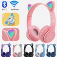 thumbnail image 3 of Typpkmm P47m Wireless Bluetooth Headset Gamer LED Light, 3 of 7