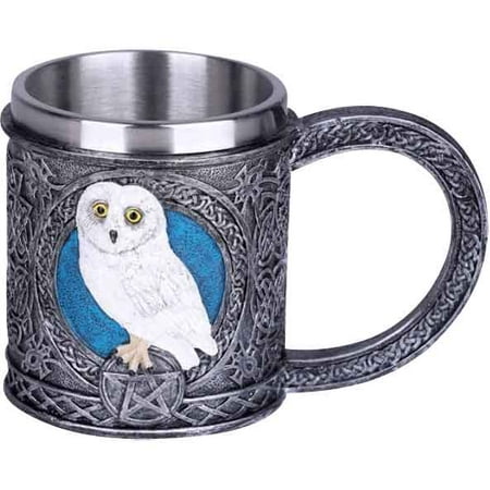 

Snowy Owl Tankard | Steel by Medieval Collectibles