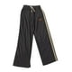 thumbnail image 2 of Pantalones largos para hombre, moda informal, lisos, gruesos, con bolsillos, cordón ajustable, pantalones deportivos cargo para exteriores, pantalones de poliéster para hombre, 2 of 5
