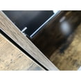 thumbnail image 5 of Rustic Brown TV Console with push-to-open Storage Cabinet for TV up to 65in Wood &glass TV Stand for Living Room Bedroom, 5 of 9
