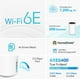 thumbnail image 3 of TP-Link Deco AXE5400 Sistema de Malla WiFi 6E Tribanda (Deco XE75 Pro): Puerto WAN/LAN de 2,5 G, Cubre hasta 7200 Pies Cuadrados, Reemplaza el Enrutador y el Extensor WiFi, Malla Alimentada por IA, Nu, 3 of 5