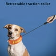 thumbnail image 2 of Dog Collar Leash Set Decorative Retractable Collar for Running & Swimming for Small and Large Dogs Long Leash, 2 of 8