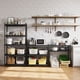 thumbnail image 5 of 5 - tier heavy - duty adjustable industrial steel almacenamiento shelving unidad, 5 of 7