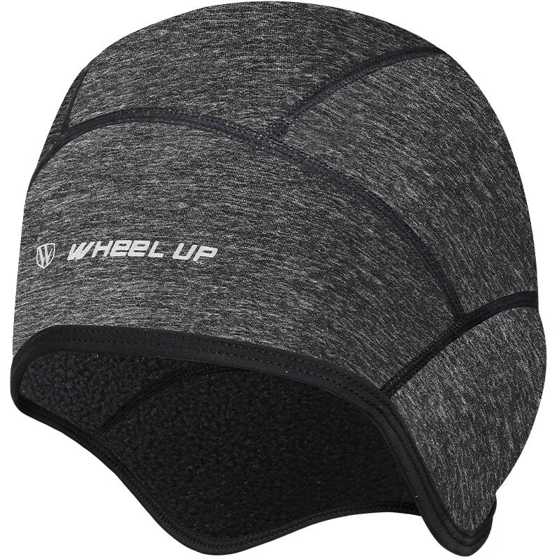 winter hat under bike helmet