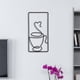 thumbnail image 5 of Arte de la pared moderno Decoraciones Línea para colgar en la pared Dibujo Artesanías abstractas Silueta café para la decoración de estilo p BLESIY Escultura de pared, 5 of 8