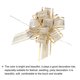 thumbnail image 4 of 10uds 7 Pulgadas Grande Tirar Lazo Regalo Envoltura Lazos Cinta Organza Unique Bargains Crema Blanco, 4 of 6