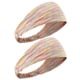 thumbnail image 4 of EeaseMX diademas de seda Chinlon para el sudor, deportivas y de maquillaje (coloridas), 4 of 7