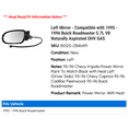 thumbnail image 2 of Left Mirror - Compatible with 1995 - 1996 Buick Roadmaster 5.7L V8 Naturally Aspirated OHV GAS, 2 of 2
