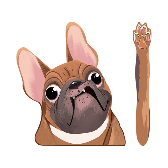 Accesorios Para Coches Recambios De Automóvil Productos Sticker Pet Dog Wiper Sticker Car Rear Window Shaker Arm Sticker Rear Windshield Wiper Car Sticker