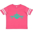 thumbnail image 3 of Inktastic Cute Teal Airplane Boys or Girls Toddler T-Shirt, 3 of 5