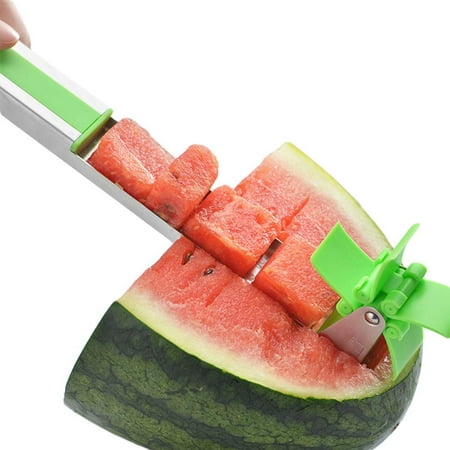 Peroptimist Watermelon Windmill Cutter - Slice a Watermelon, Stainless Steel Fruit Slicer Knife - Kitchen Gadgets Tools