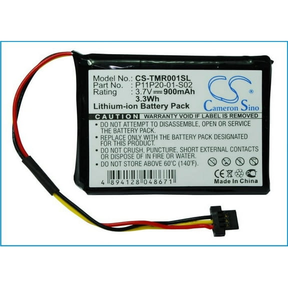 900mAh TomTom P11P20-01-S02 Battery for XXL 540S XXL 540TM XXL 550M XXL 550TM XXL 540M XXL540S XXL 550T XXL540 XXL 550 XXL 540T