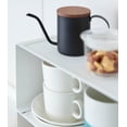 thumbnail image 2 of Yamazaki Home Stackable Kitchen Rack - Storage Organizer Counter Shelf, Steel, Small, Stack up to two, Stackable, No Assembly Req. - 2 pack, 2 of 8