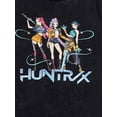 thumbnail image 2 of KPop Demon Hunters Girls Huntrix Trio Mineral Wash Graphic Tank Top, Sizes 4-16, 2 of 3