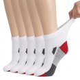 thumbnail image 5 of Athletic Socks for Men & Women 5 Pairs, Ankle Sports Socks, Breathable Mesh Running Socks, Moisture Wicking Workout Socks for Gym & Everyday Wear, Shoe Size 7-8.5, 5 of 5