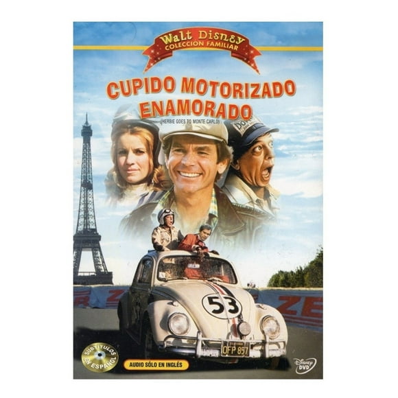 Cupido Motorizado Enamorado DISNEY PIXAR Dean Jones Pelicula Dvd