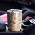 thumbnail image 4 of 30oz Autumn Fall Leaves Pattern Tumblers Stainless Steel Tumbler with Lid and Straw,Vacuum Insulated Double Wall Travel Tumbler Cups Mug with Cleaning Brush for Coffee,Tea, 4 of 7