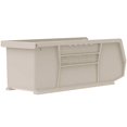 thumbnail image 2 of Akro-Mils 30224 AkroBins Plastic Storage Bin Hanging Stacking Containers, (11-Inch x 4-Inch x 4-Inch), Stone, (12-Pack) (30224STONE), 2 of 5