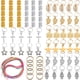 thumbnail image 1 of Juego de 110 pinzas para el pelo, anillos huecos para el pelo, broches para rastas, 1 of 6