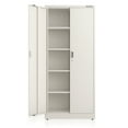 thumbnail image 3 of WORKPRO Metal Garage Cabinet with 5-Shelf & 5-Drawers, 71 Inches Tall Freestanding Garage Cabinet, Solid Packed, White, 1 Count, 3 of 8